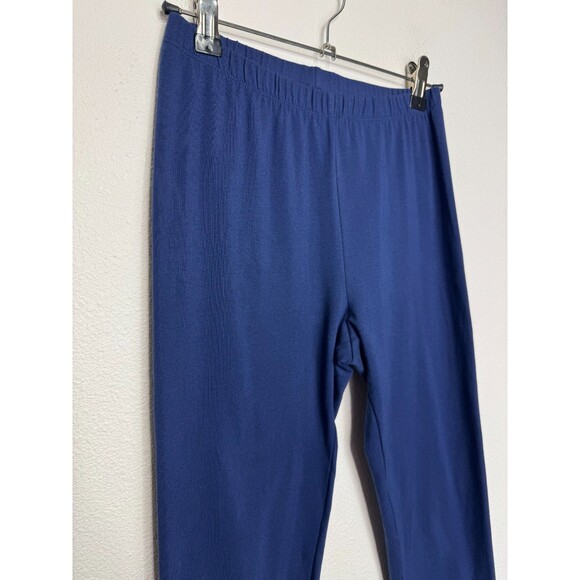 Cat & Jack Girls XL Leggings Navy Blue High Rise Pull On Elastic Waist Cotton - Picture 5 of 8